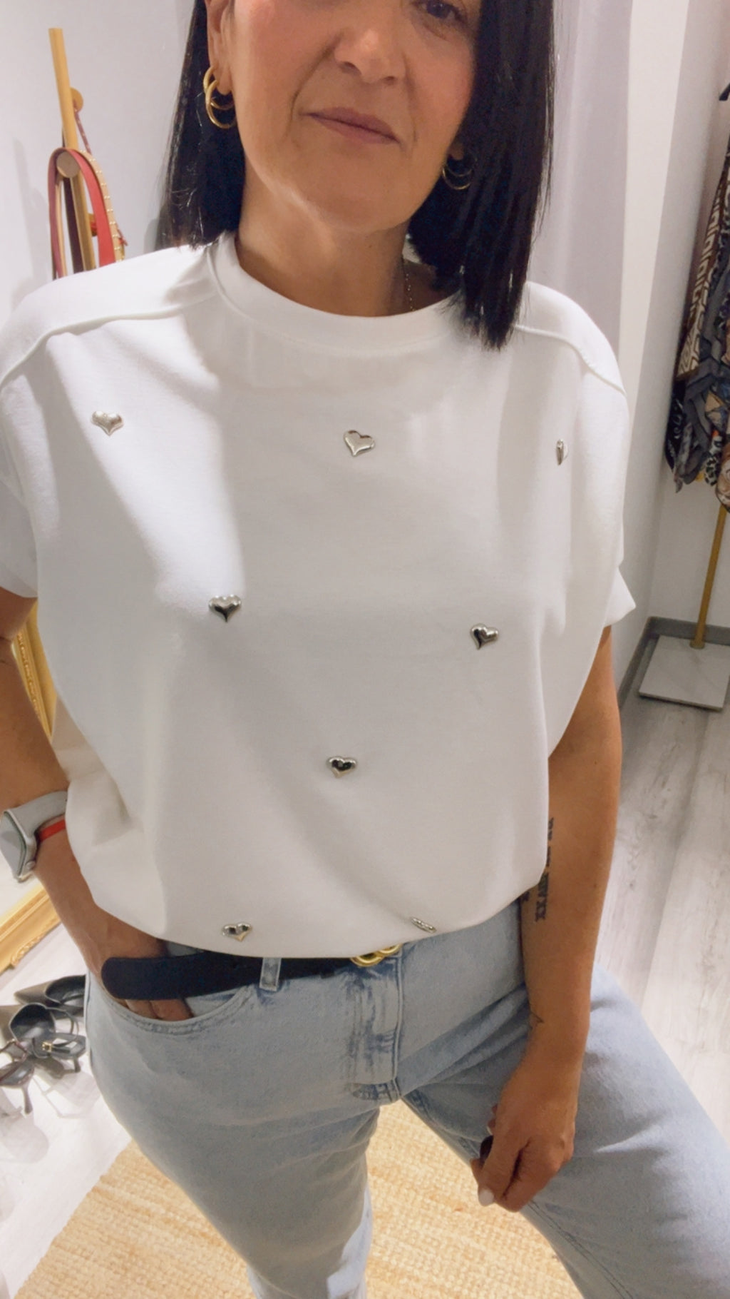 Camiseta corazón