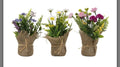 Planta artificial maceta yute