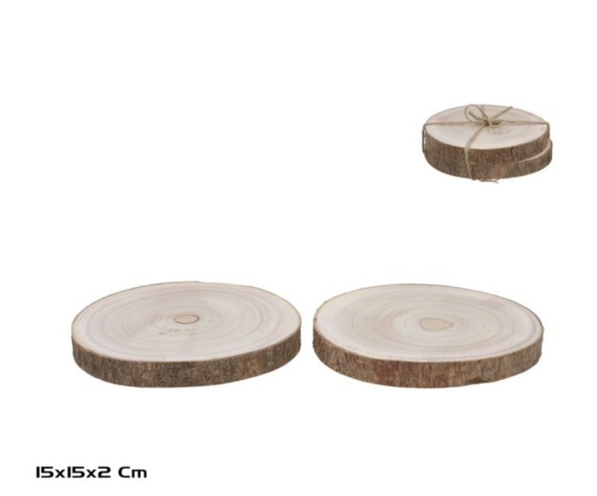 Set 2 Peana Madera